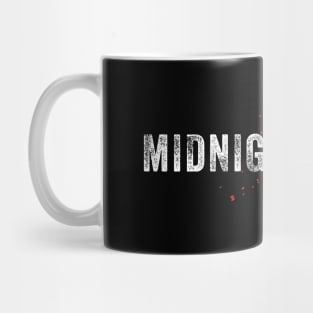 Midnight mass in red cross Mug